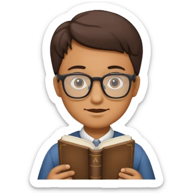 él sabe historia} sticker