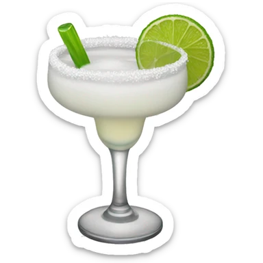 white margarita  sticker