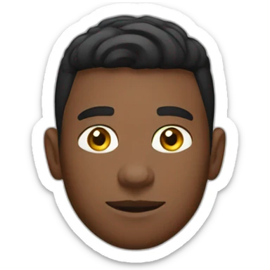 manchester united boy fan sticker