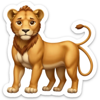 Lioness sticker