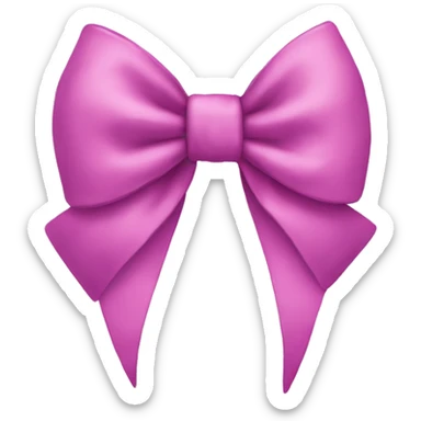 coquette bow sticker