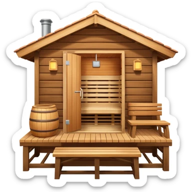 Sauna emojis sticker