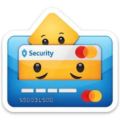 credit card phishing prevention sticker