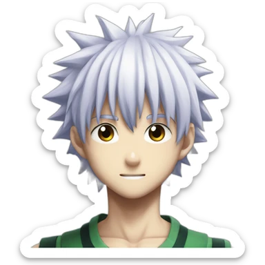 Killua from Hunter x Hunter sticker