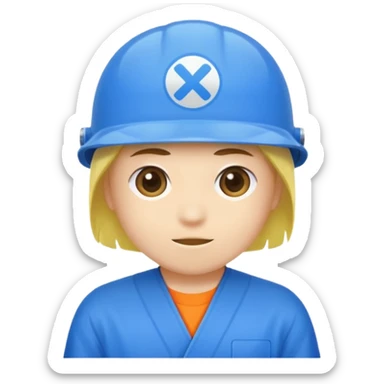 Text saying '確認済', business-like style, blue color, bold, high visibility. sticker