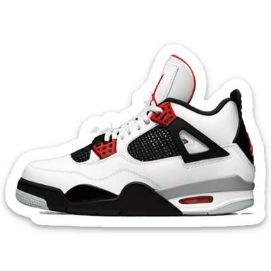 Jordan 4 sticker