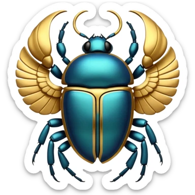 Scarab sticker