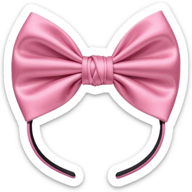 Pink Headband sticker