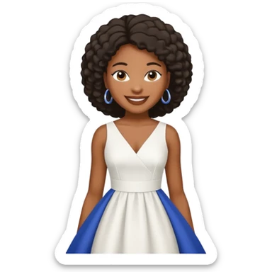 Black women zeta phi beta sorority incorporated  sticker