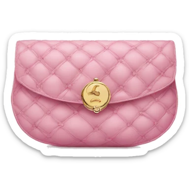 Pink Dior clutch  sticker