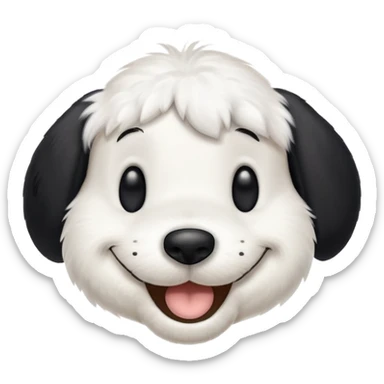 happy snoopy sticker