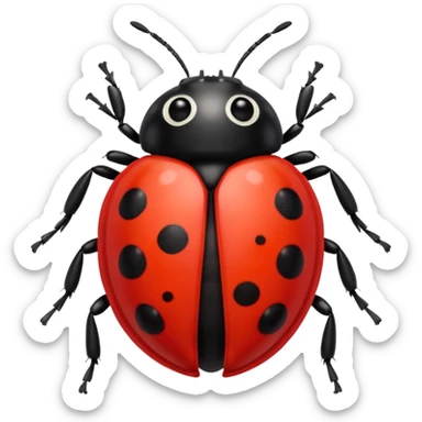 ladybug sticker