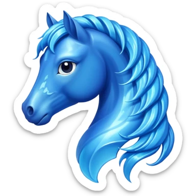 Water horse sticker