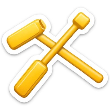 quiero crear un emoji que represente un gráfico de 4 barras en color amarillo sticker