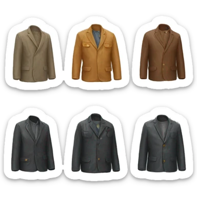 jacket without a man sticker