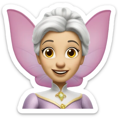Fairy godmother from Shrek  sticker