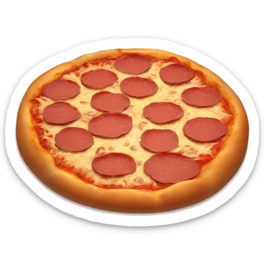 none pizza with left beef sticker