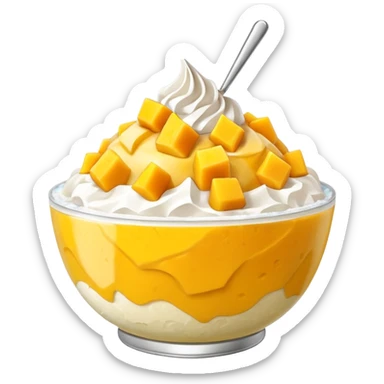 mango bingsu sticker