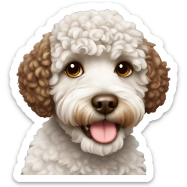 Lagotto romangnolo dog sticker