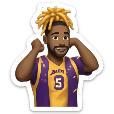 Some dope celebration emoji sticker