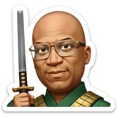 Samurai Sentry sticker