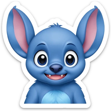 Stitch mignon  Disney  sticker