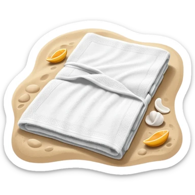 Towel – spread out on the sand sticker