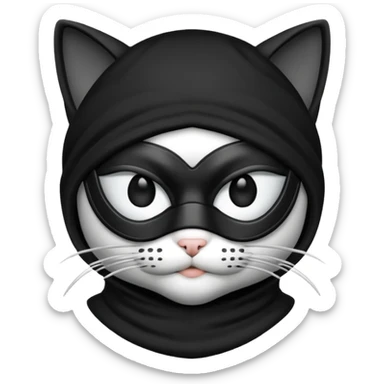 cat burglar sticker