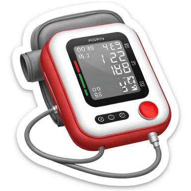 blood pressure cuff sticker