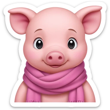 Piglet from Winnie the Pooh sticker