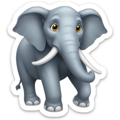 elefante-com-asas sticker