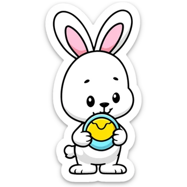 Me and Snoopy Easter  sticker