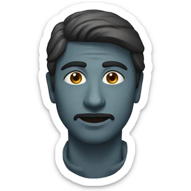 Man with Tilak sticker