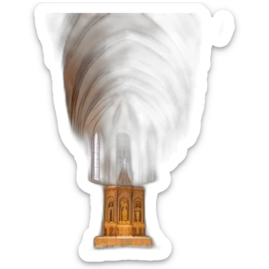 Basilique Saint Sernin Toulouse sticker