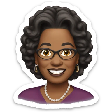 Oprah  sticker