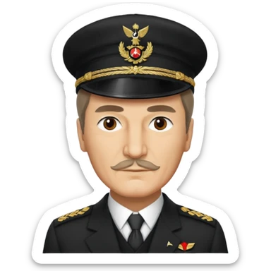 Atatürk kasket sticker