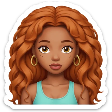 sza, pretty bratz baddie sticker