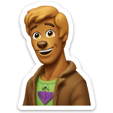 Scooby doo sticker
