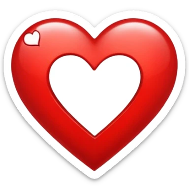 Corazón que tenga la letra A  sticker