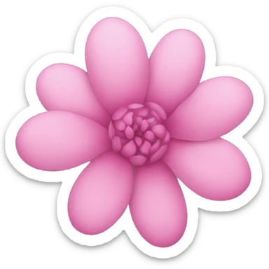 pink flowers sticker