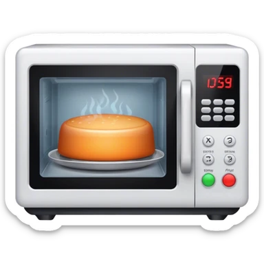microwave  sticker