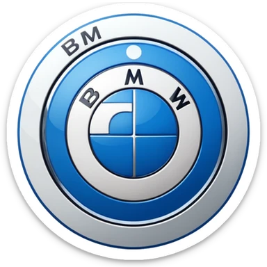BMW emoji logo  sticker