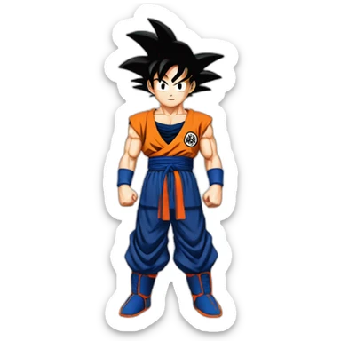 Emojis Goku mdr sticker