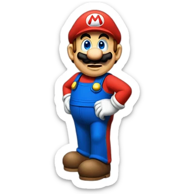 It’s a me, Mario sticker