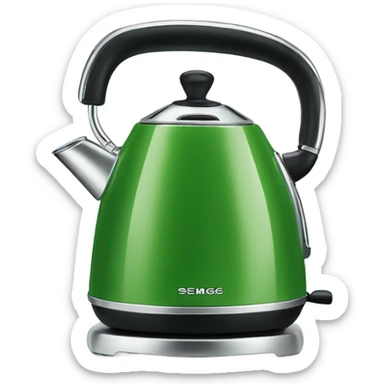 Smeg move green kettle  sticker