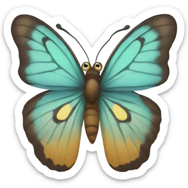 Buterfly sticker