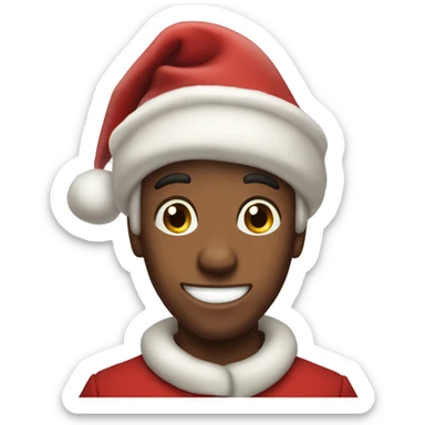 jingle bells christmas carol in a emoji sticker