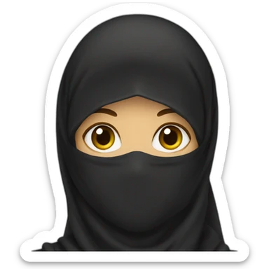 Niqab  sticker