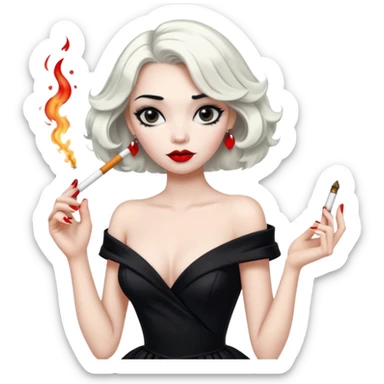 cruella sticker