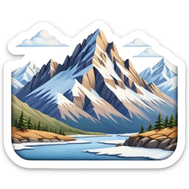 montana nevosa sticker